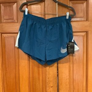 NWT Nike Women's Dri-Fit Blue Running Shorts